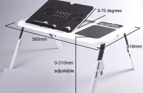 Table and laptop cooler ترابيزة و مبرد لاب توب تعم 4